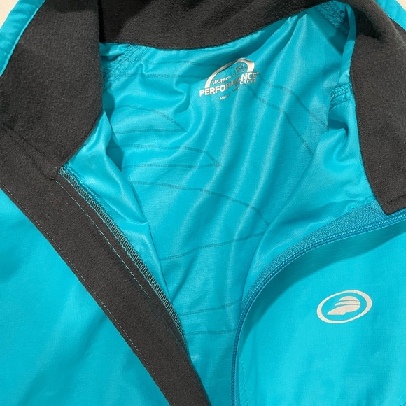 Performance Bicycle women’s wind jacket, aqua, size S - Picture 4 of 8